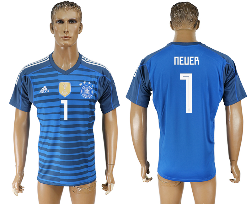 2018 world cup Maillot de foot GERMANY #1 NEUER DEEP BLUE.jpg